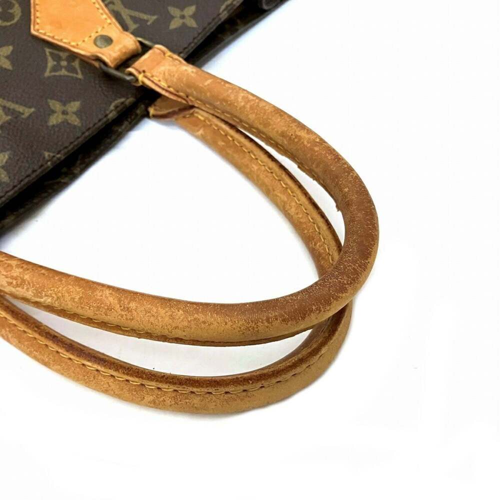 LOUIS VUITTON Authentic Brown Monogram Tote Bag - Picture 7 of 9